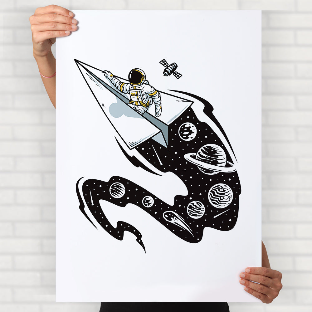 Space Ship Poster
