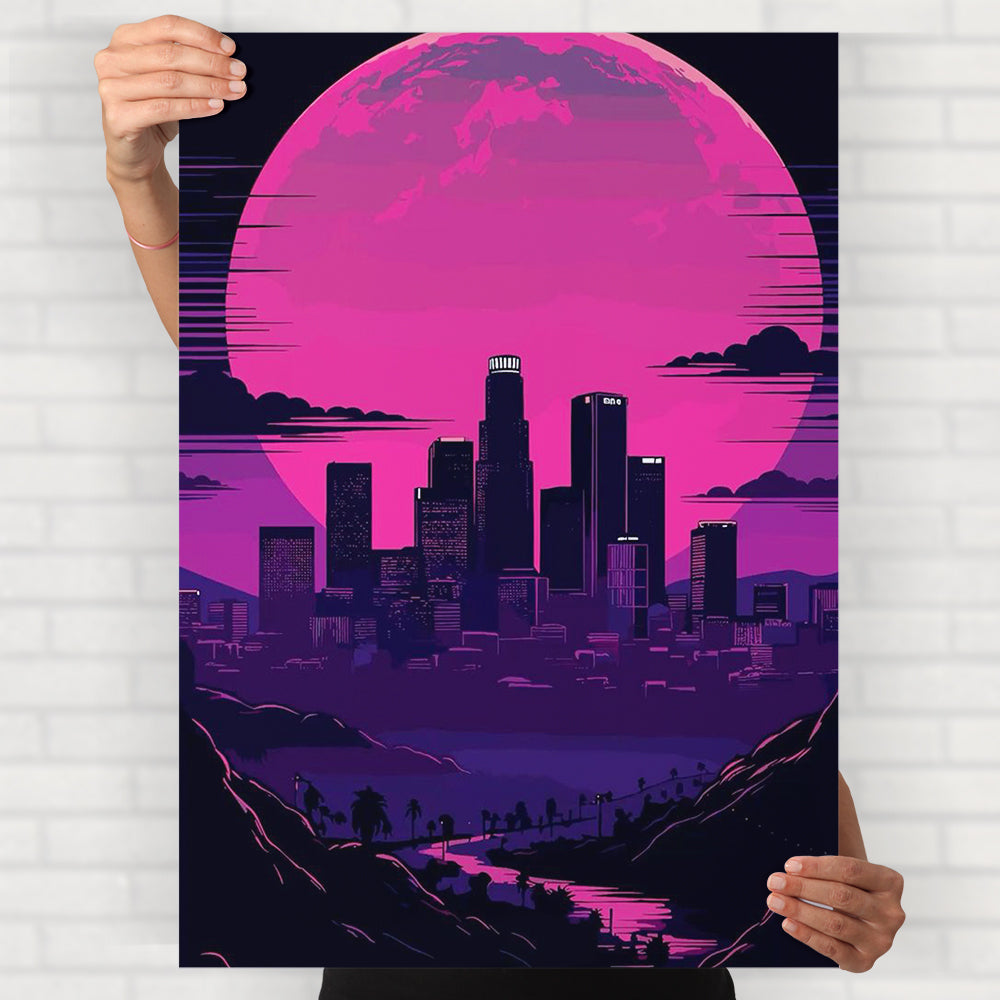 Retro View Poster