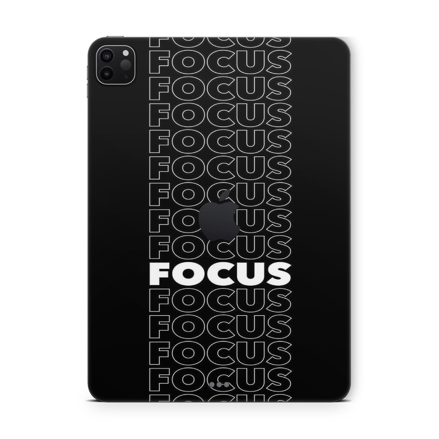 ipad pro skins - focus black background ipad pro skin