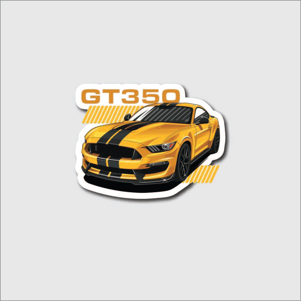 GT 350 Car Sticker