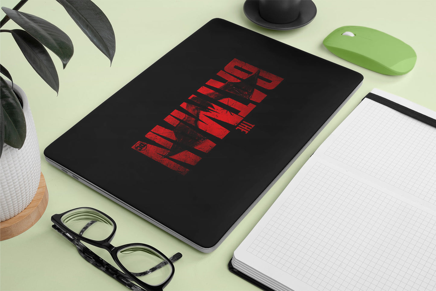 Batman Theme Macbook Skin