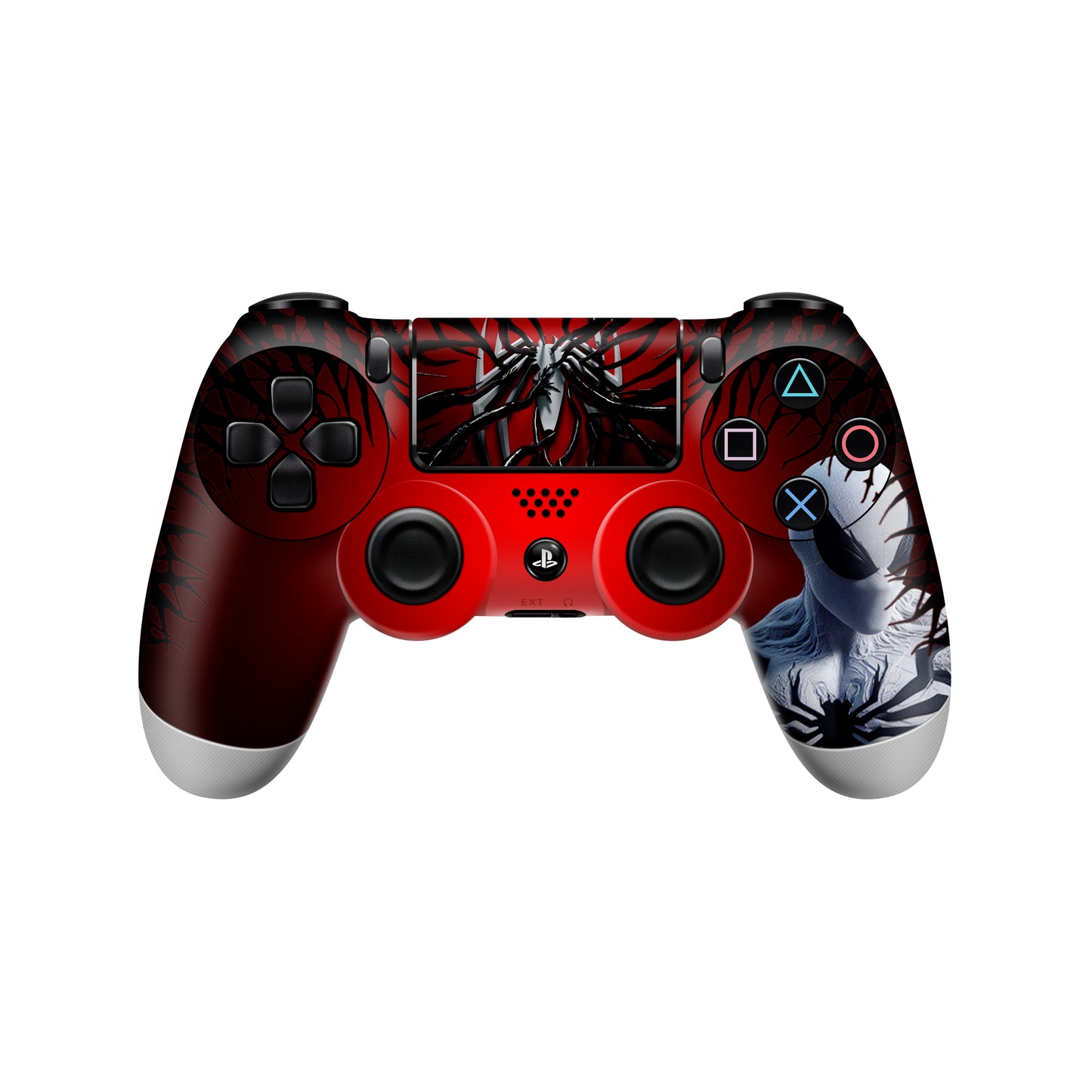 PS4 Spiderman X venom Controller skin 2x