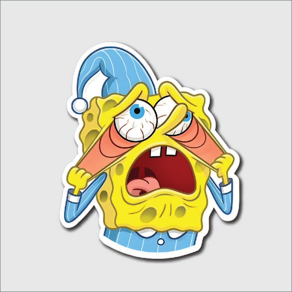 Spongebob Screaming Sticker