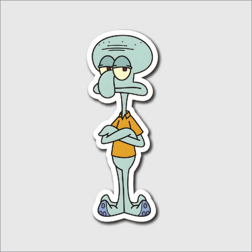 Squidward Sticker