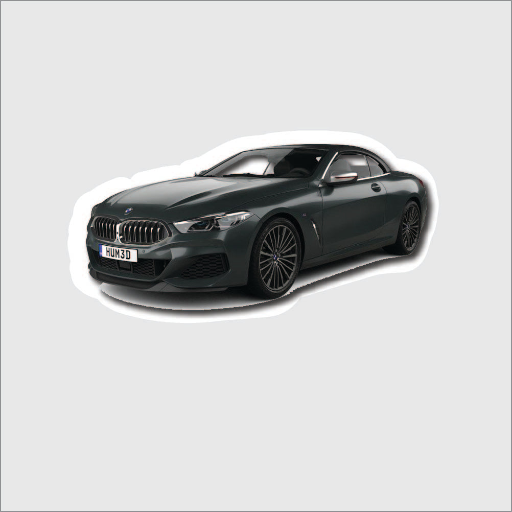 BMW 8 Series Car Sticker