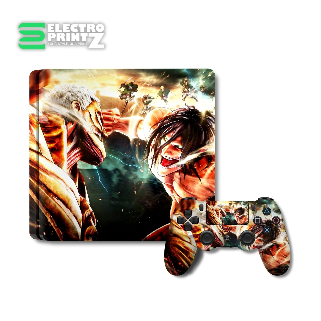 PS4 Skin Attack On Titan