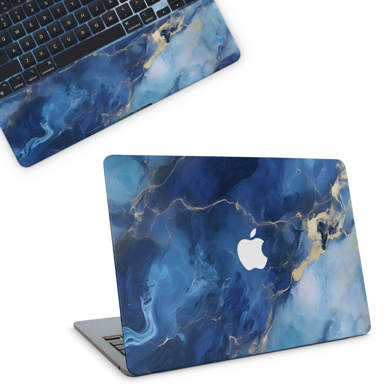 Macbook Skin - Blue Marble texture