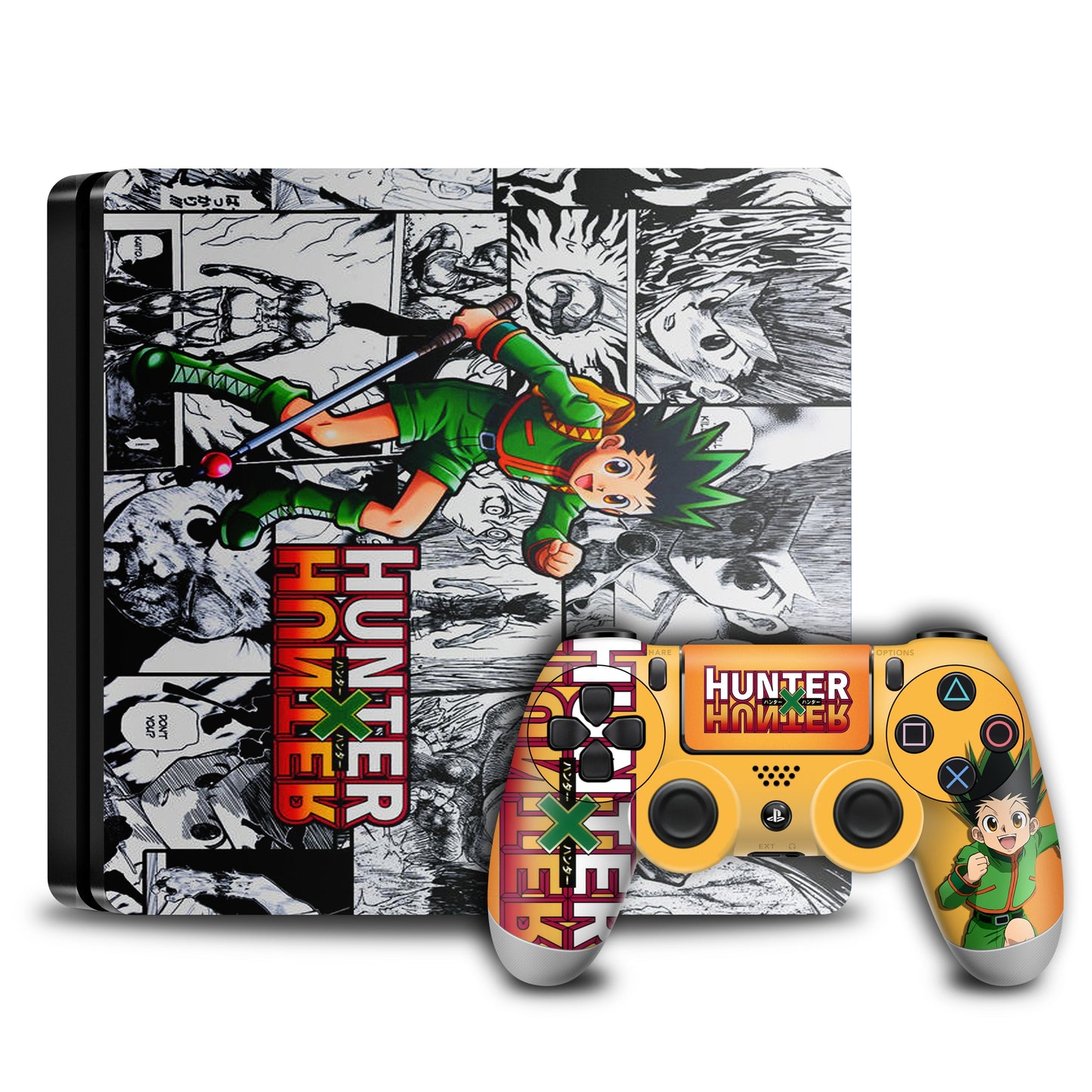 Ps4 Hunter x Hunter Console and Controller Skin combo