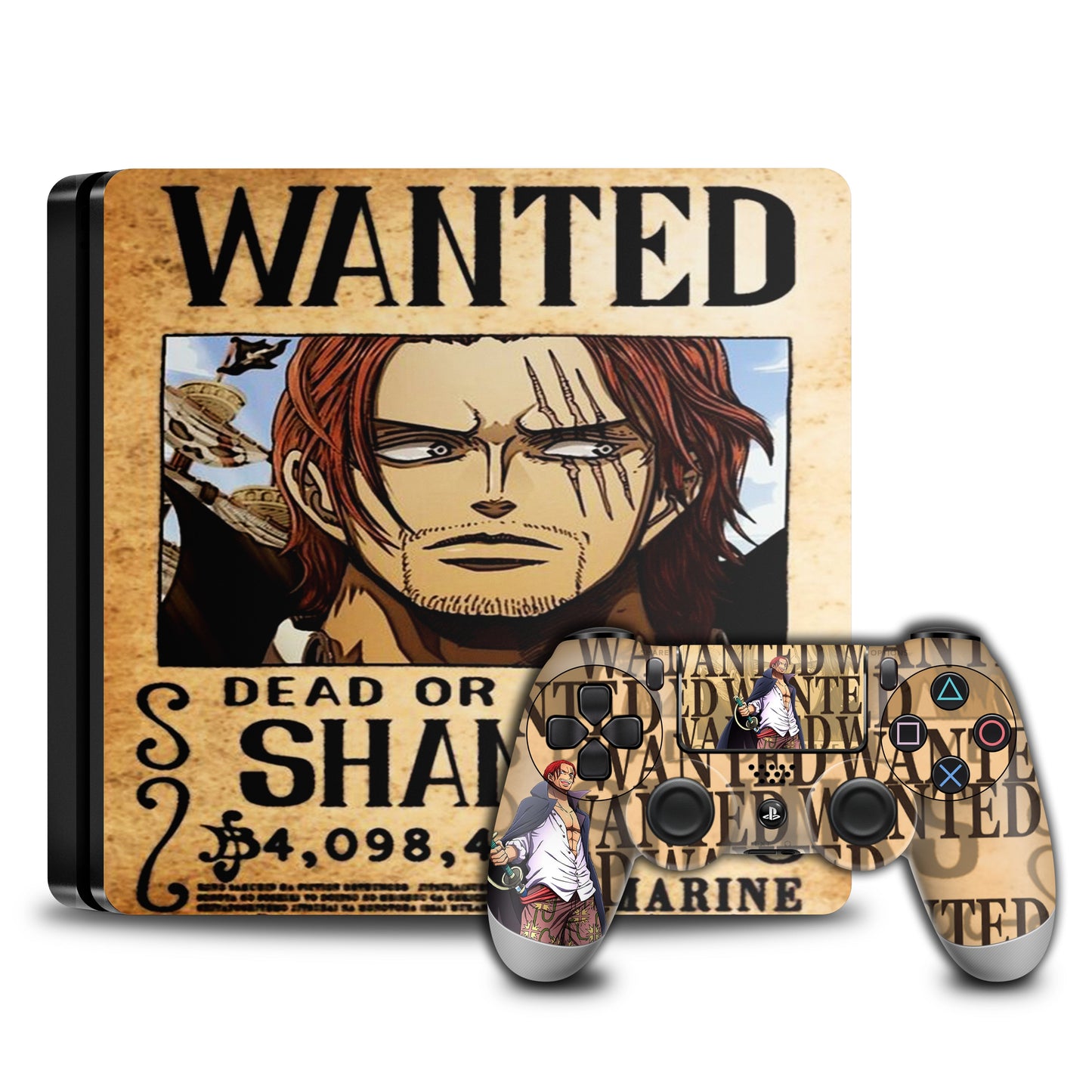 Shanks Wanted PS4 Skin