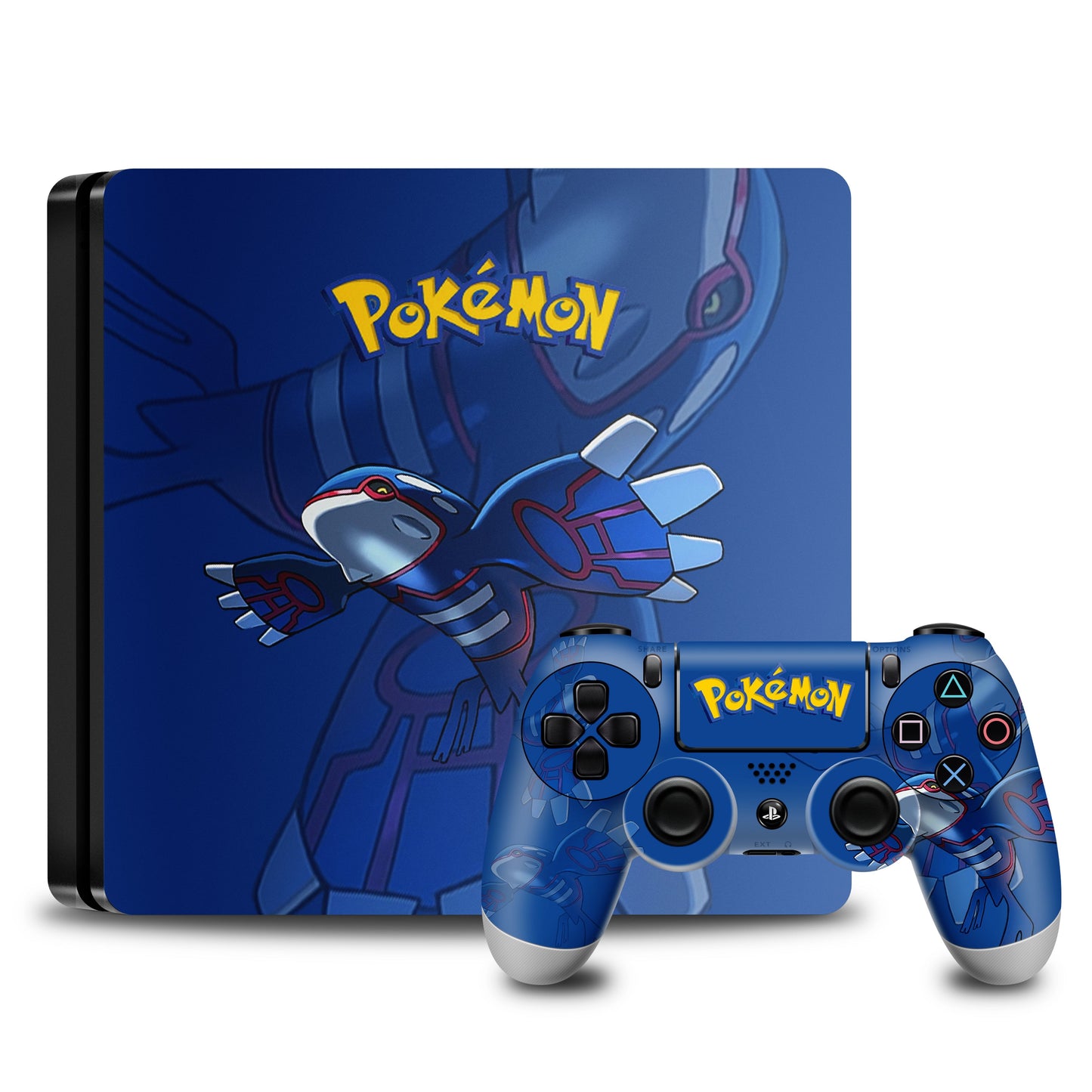 Ps4 Kyogre Console and Controller skin combo