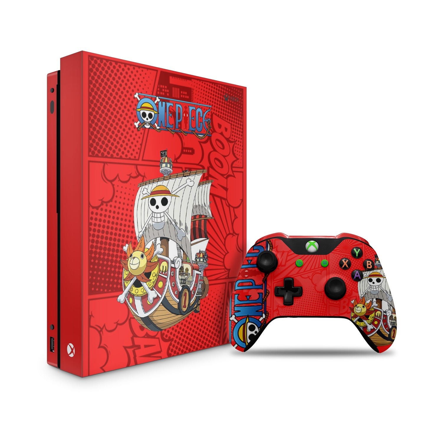 Xbox-one-Thousand-Sunny-Console-and-Controller-skin-Combo