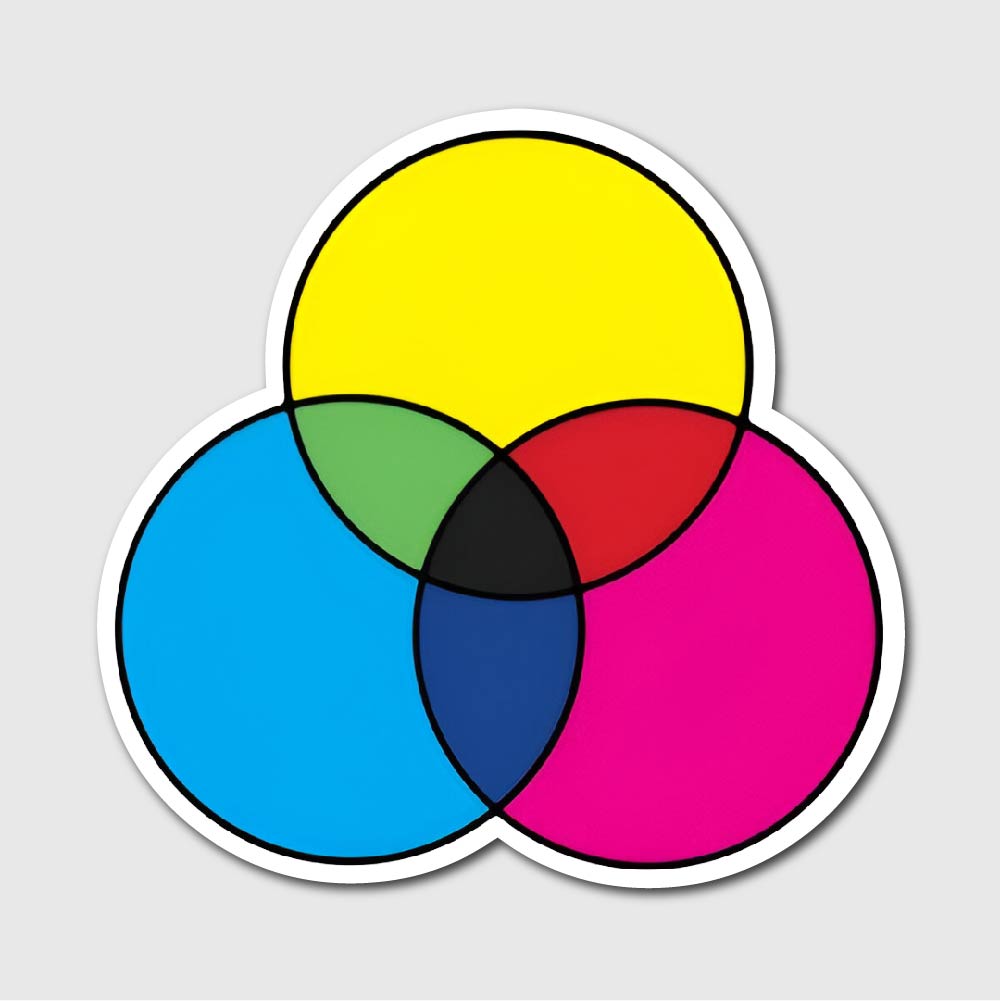 Colored Circles Sticker