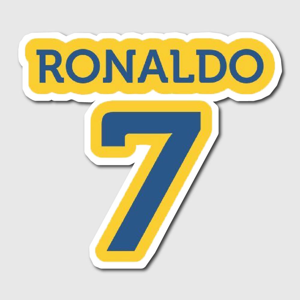 ronaldo 7 sticker