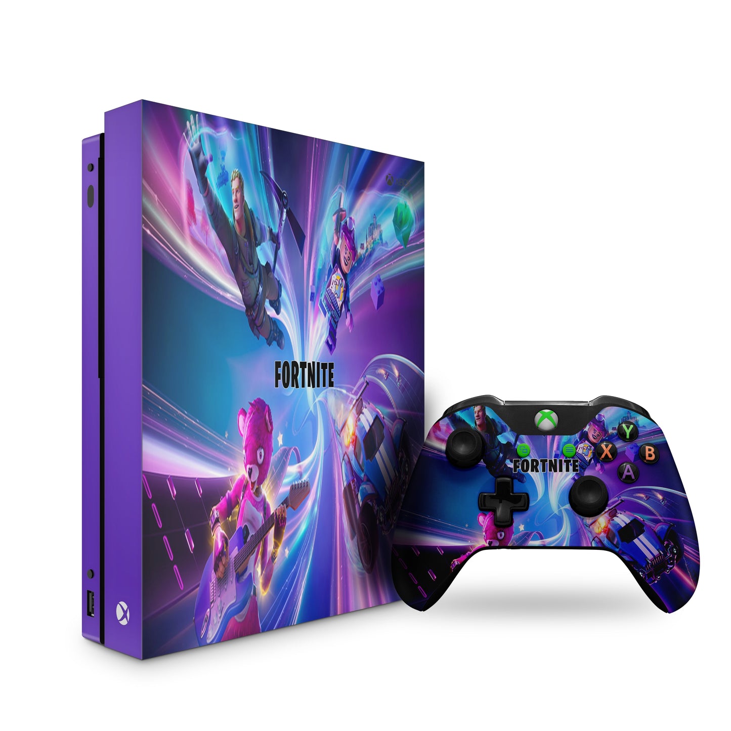 xbox one fortnite skin on console and controller