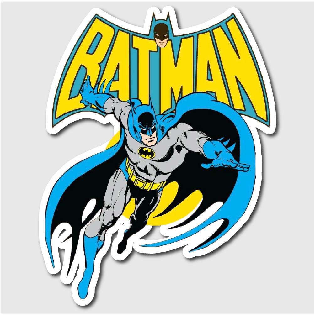 Batman Comic Sticker