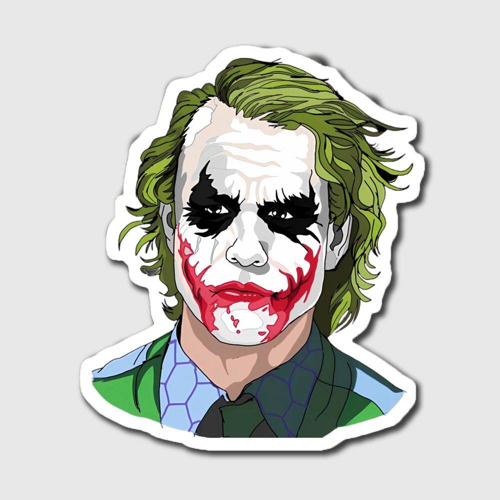 DC Joker sticker