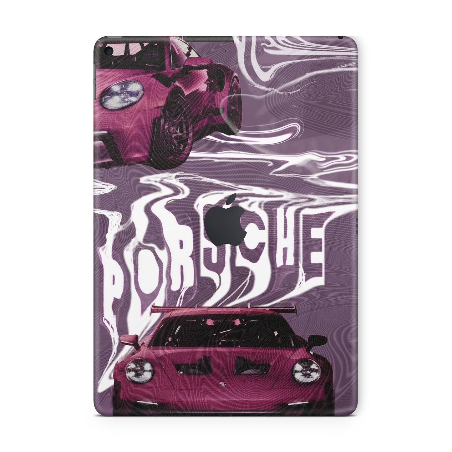 Pink Porsche iPad Skin