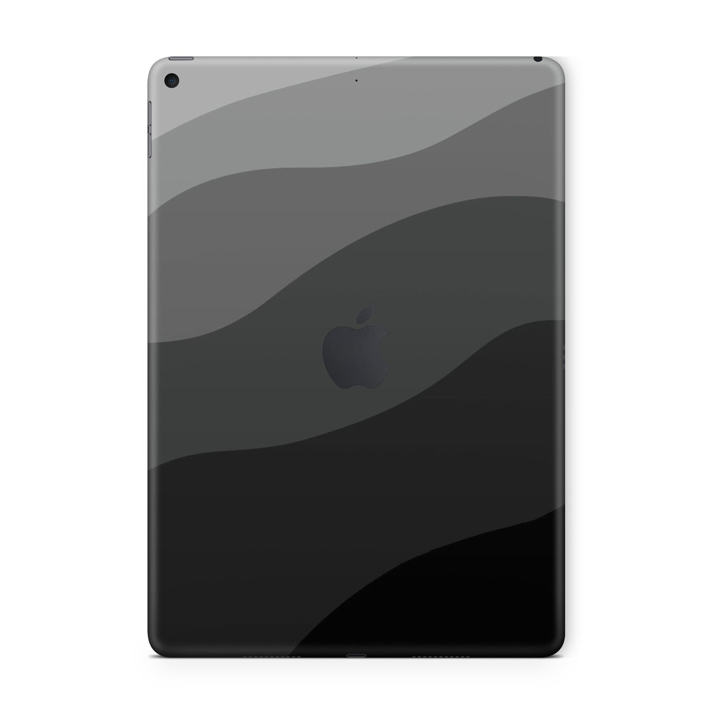 White & Black Camouflage iPad Skins