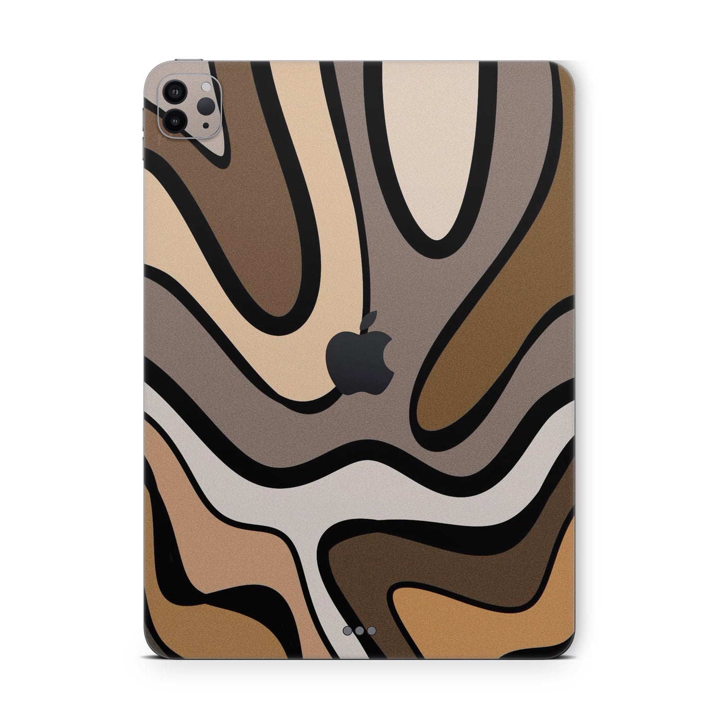 Brown Abstract Ipad Pro Skins