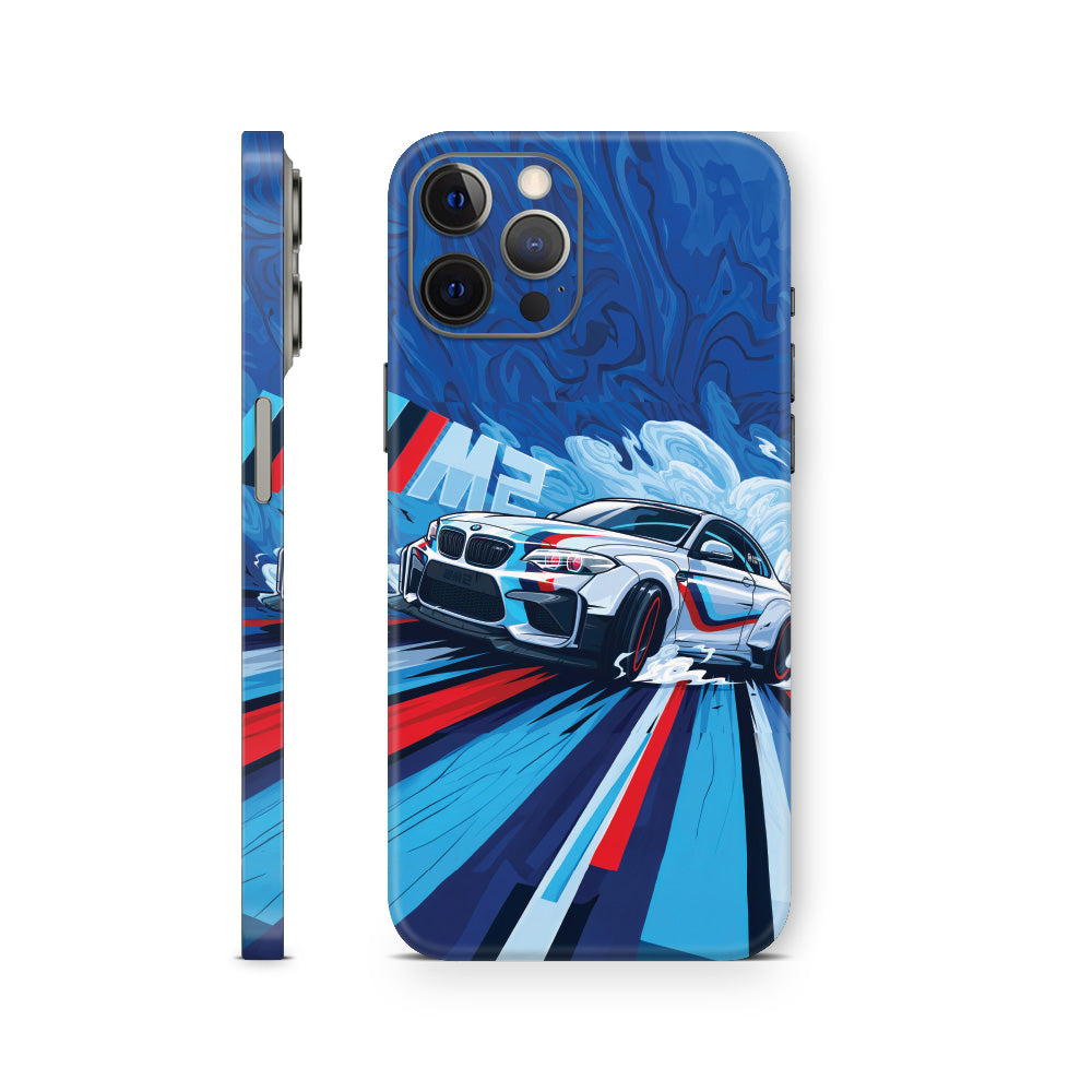 iphone skin with bmw car design