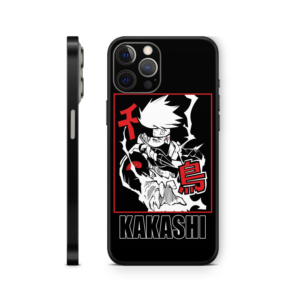 iphone skin with naruto kakashi hatake design