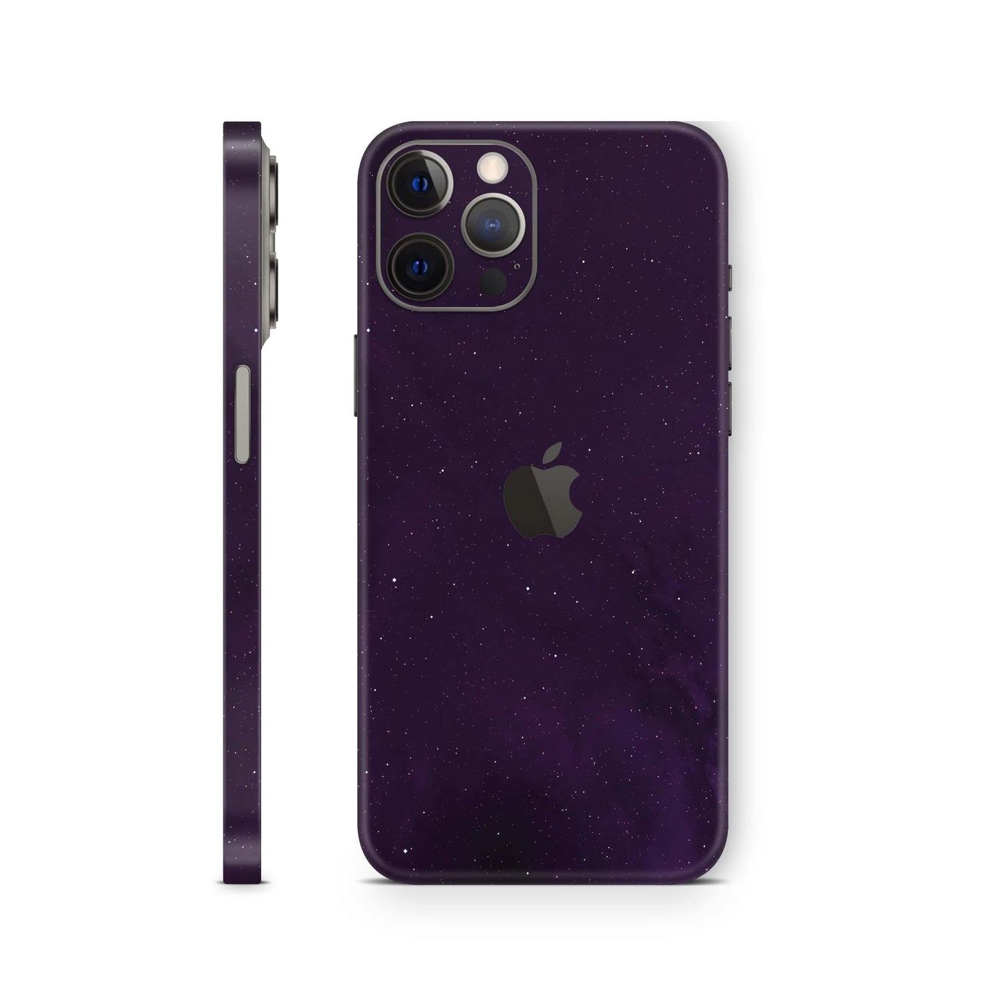 purple glitter iphone skins