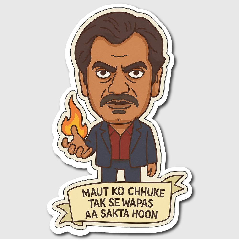 Maut ko Chuuke Sticker