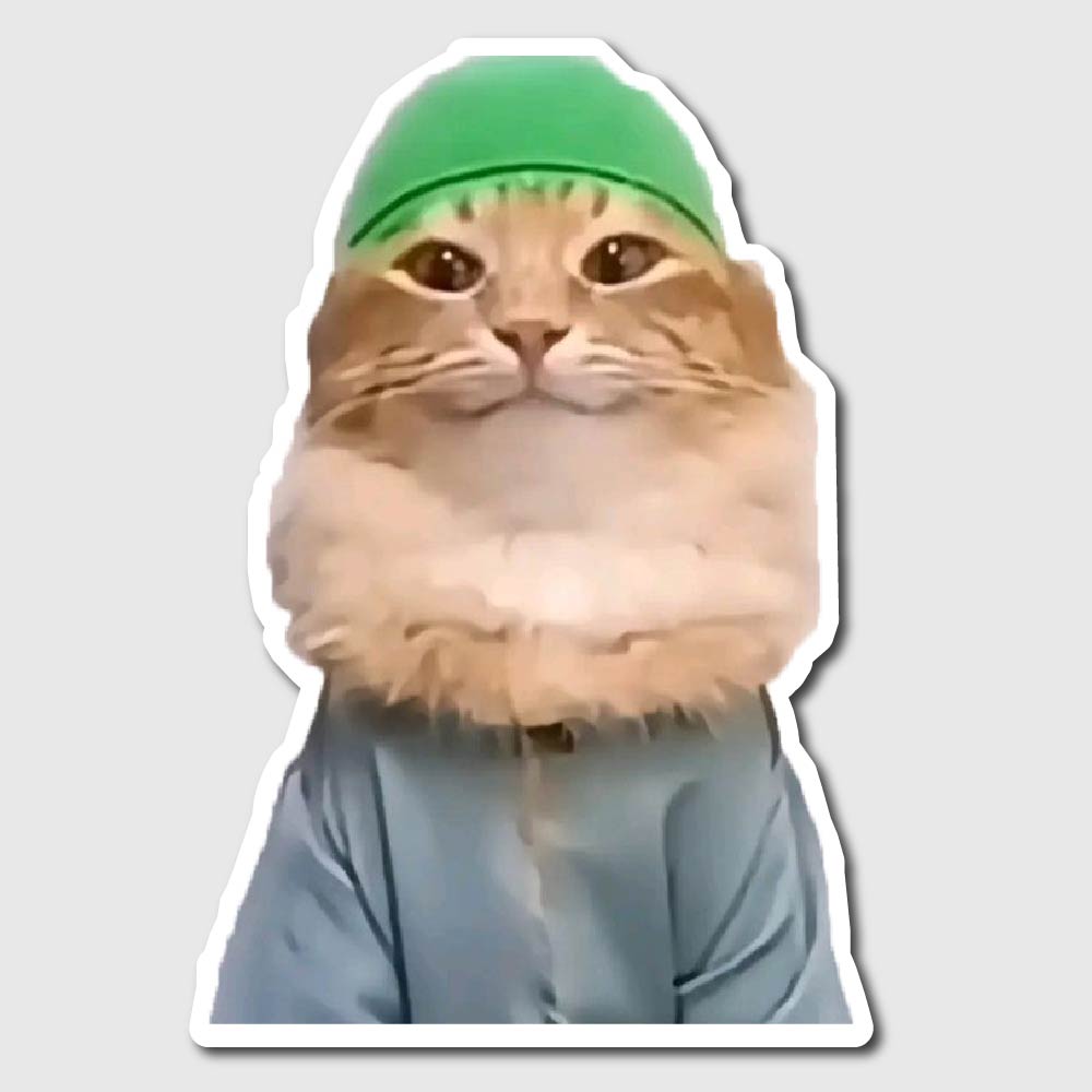 Tab Tabi Tab Cat Sticker