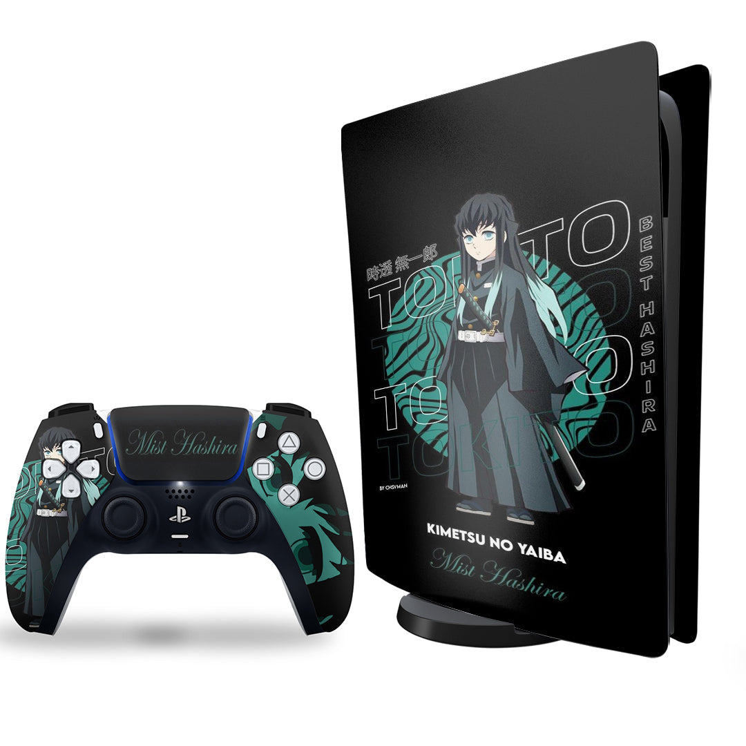 ps5 skin demon slayer muichiro design