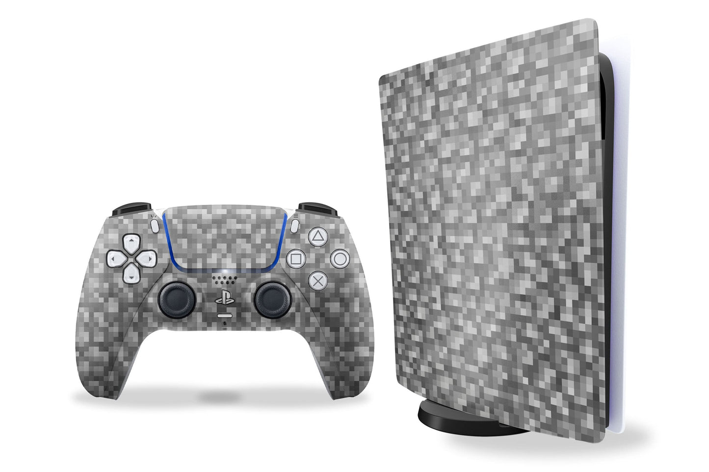 PS5 Skin Minecraft Gravel
