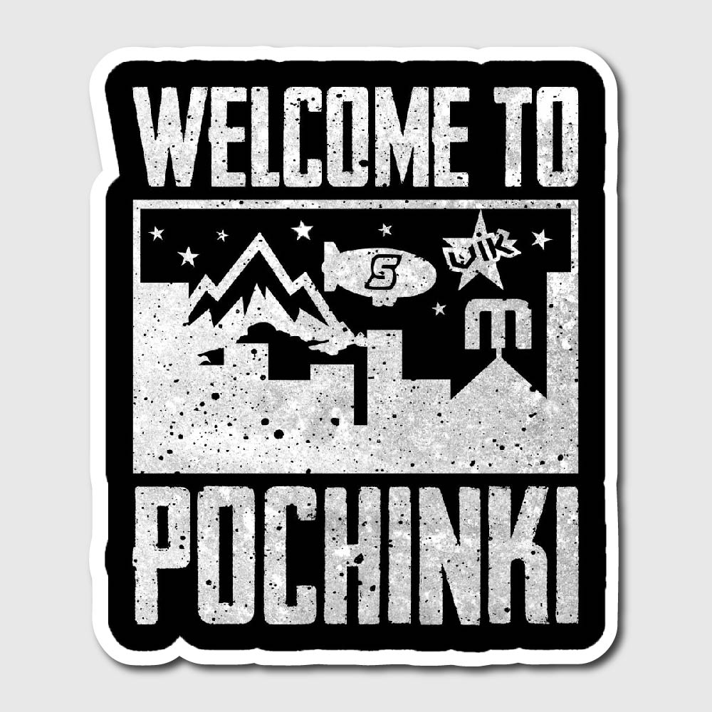 Welcome To Pochinki Sticker