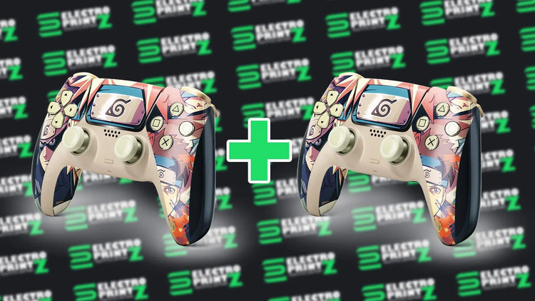 2 ps5 controller with anime skins