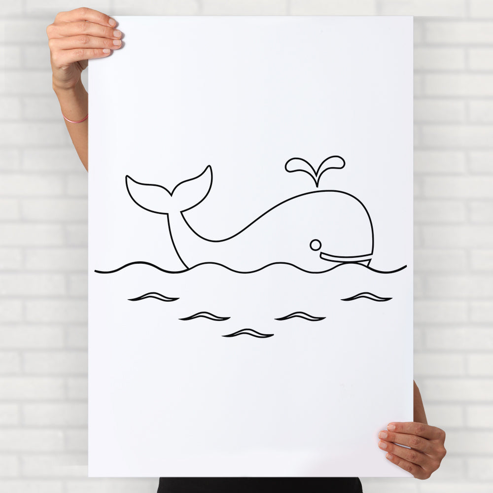 White Whale Poster