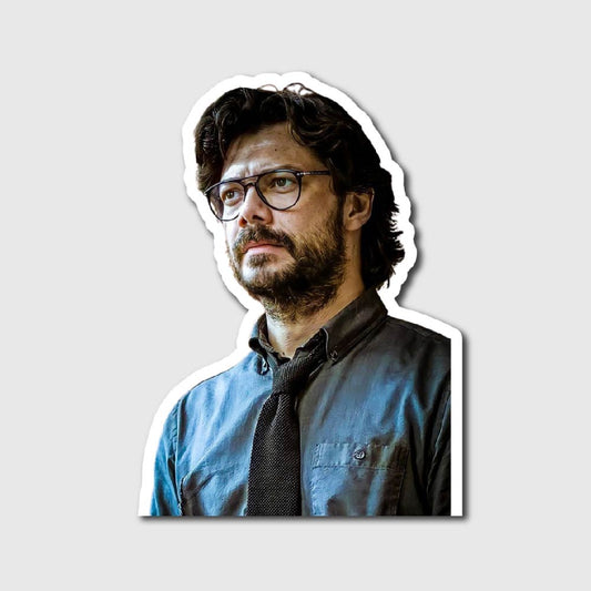 Money Heist Professor Sticker