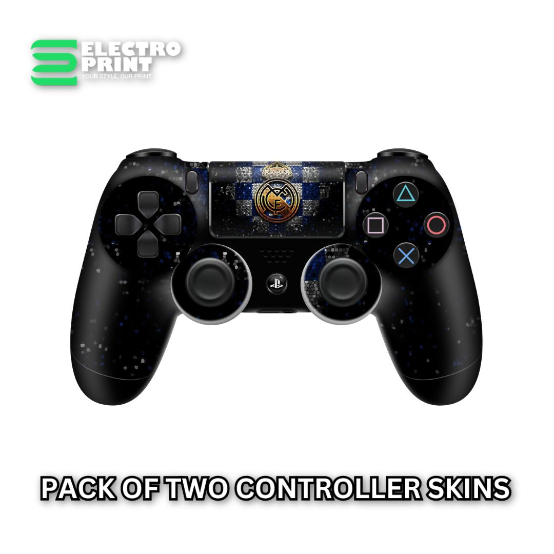 Real madrid PS4 Controller Skin 2x