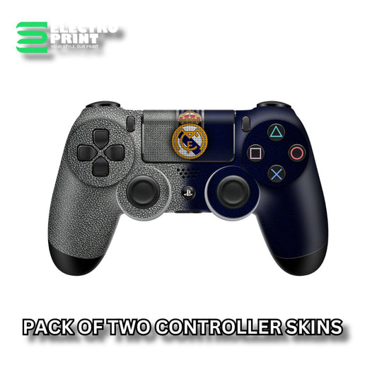 Real madrid PS4 Controller Skin 2x