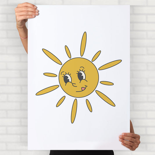 Happy Sun Poster