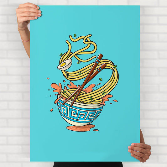 Ramen Noodles Poster