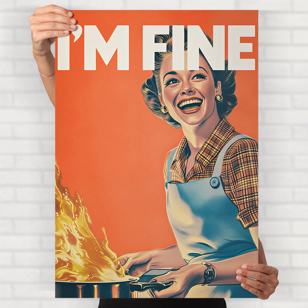 Im Fine Kitchen Poster