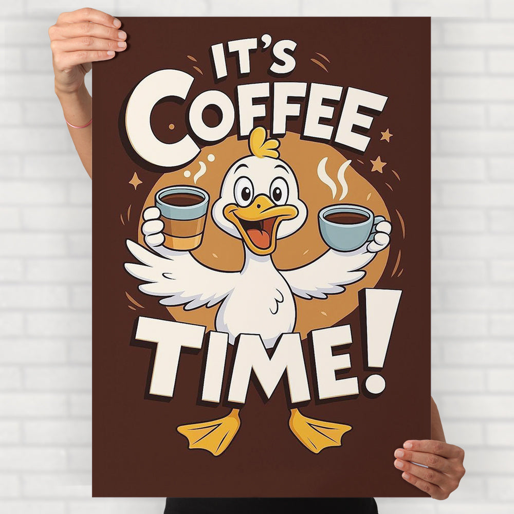 Its Coffee Time Poster