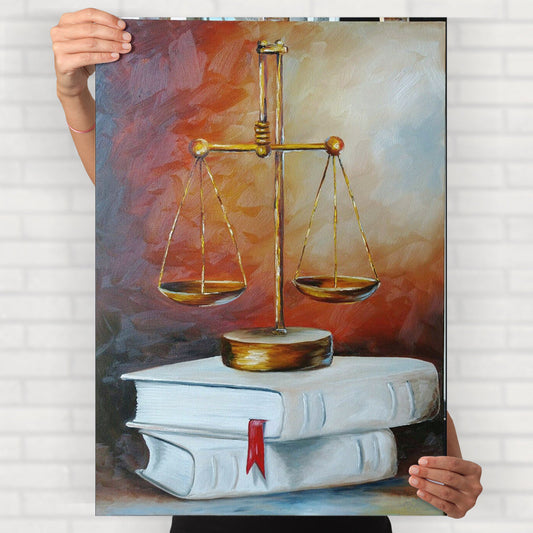 Balance Of Justice Poster