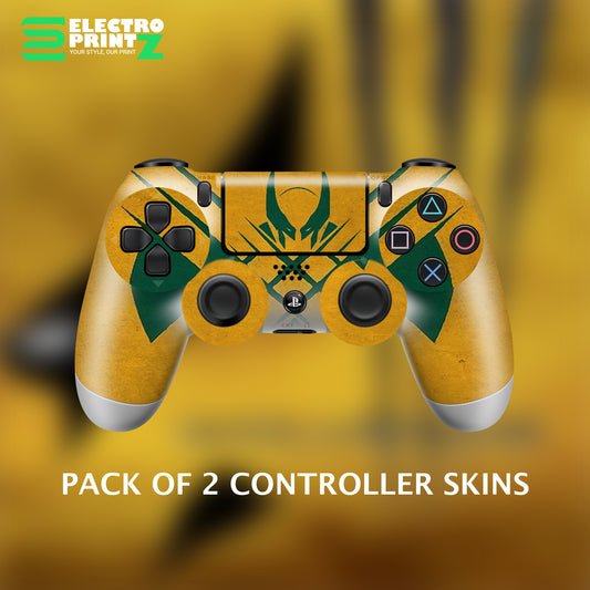 Wolverine PS 4 ontroller Skin – Custom PlayStation 4 Controller Cover