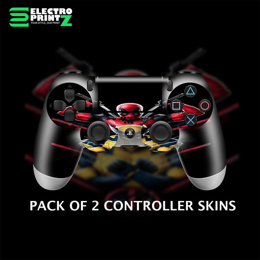 Deadpool and Wolverine PS4 Controller Skin 2X – Marvel-20% Off