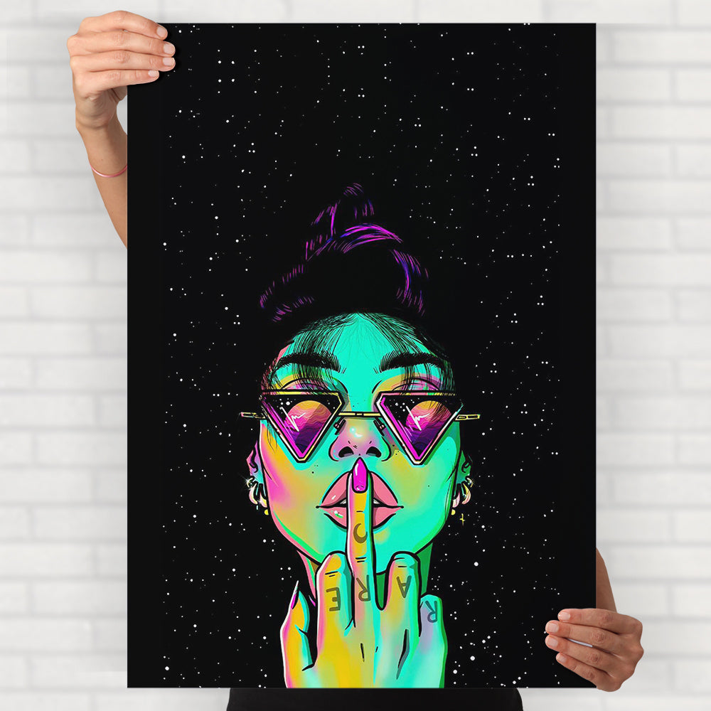 Aesthetic Girl Poster