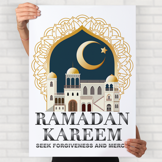 Seek Forgiveness & Mercy Poster