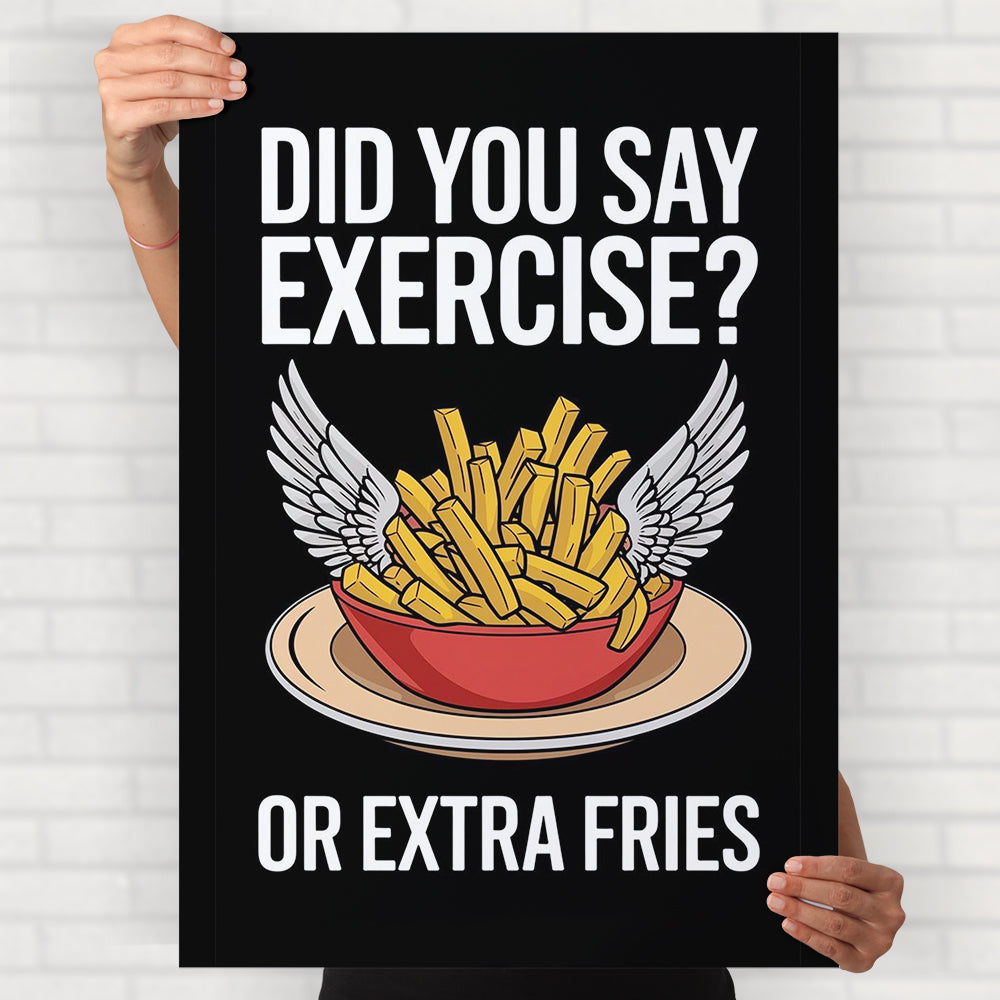 Extra Fries Poster