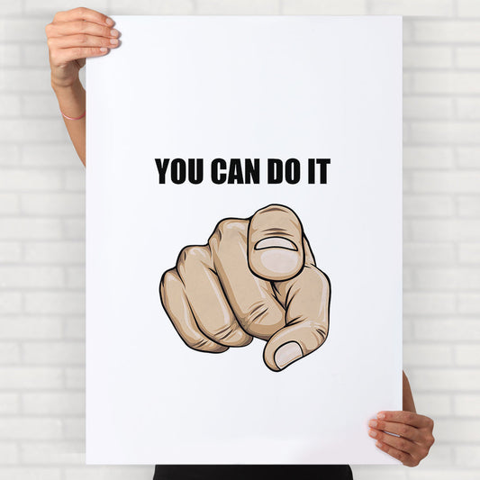 You Can Do It Poster