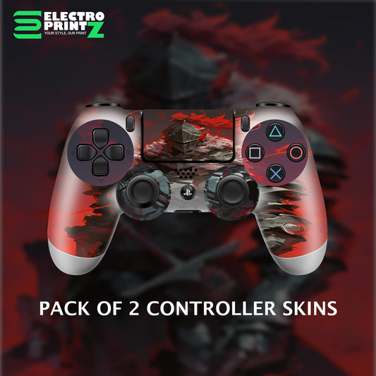 knight PS4 Controller skin 2X