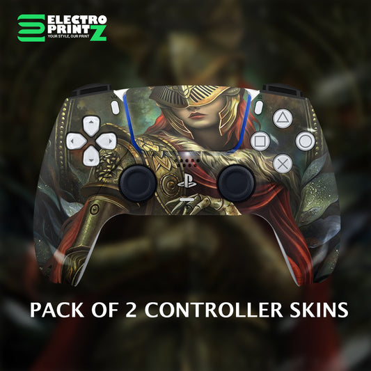 Melina Girl Warrior PS5 Controller Skin 2x