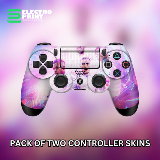 Real madrid PS4 Controller Skin 2x